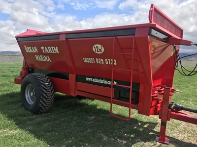 12 M³ Katı Gübre Dağıtma Römorku - 2