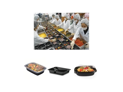 20 Çevirme/Dak Hazır Yemek Paketleme Makinası - 2