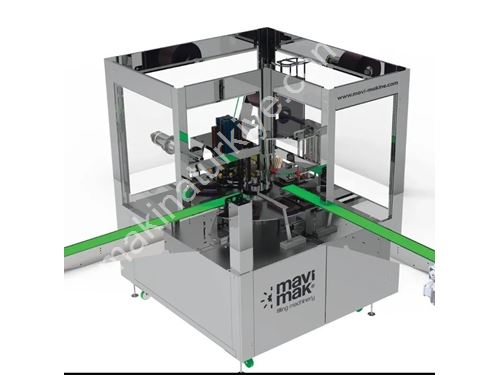 20 Çevirme/Dak Hazır Yemek Paketleme Makinası