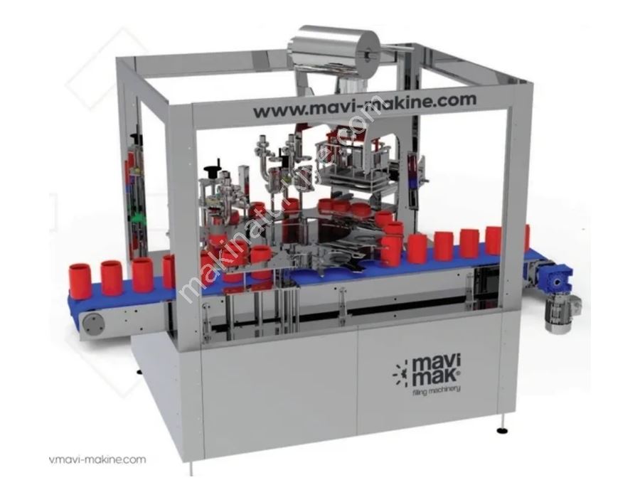 500-1000 Единиц/Час Машина для Наполнения и Закрытия Порошка