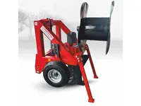 Устройство для укладки шлангов с взрывным устройством на одну опору