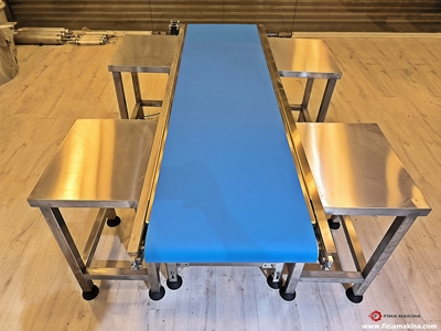 Paslanmaz Masalı Konveyör Sistemi - 0