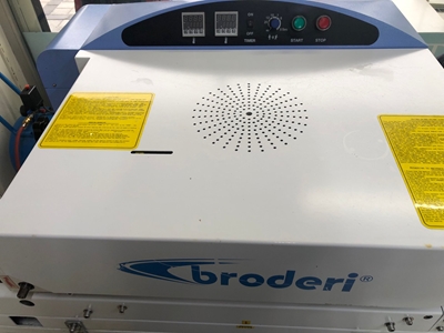 Broderi BD-400 40 Cm Tela Yapıştırma Presi (İkinci El) Sıfır Ayarında - 5