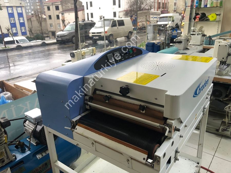 Broderi BD-400 40 Cm Tela Yapıştırma Presi (İkinci El) Sıfır Ayarında