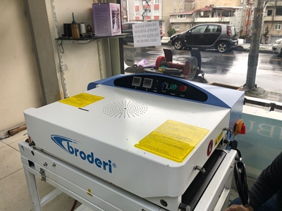 Broderi BD-400 40 Cm Tela Yapıştırma Presi (İkinci El) Sıfır Ayarında - 2