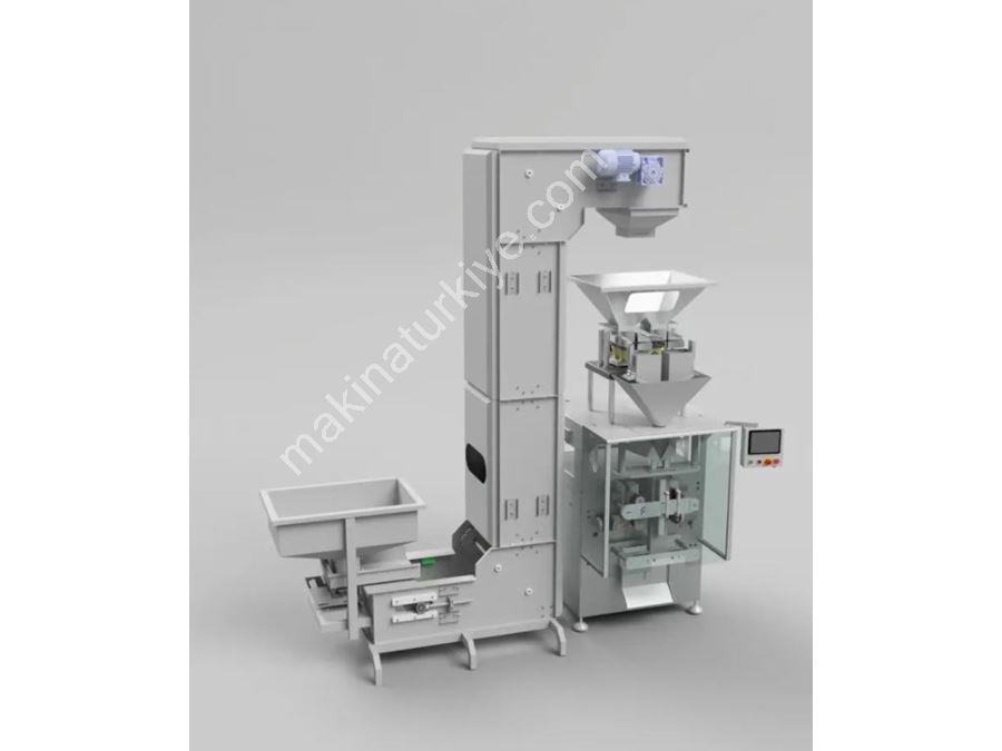 16 Adet / Dakika 2 Terazili Dikey Dolum Paketleme Makinası