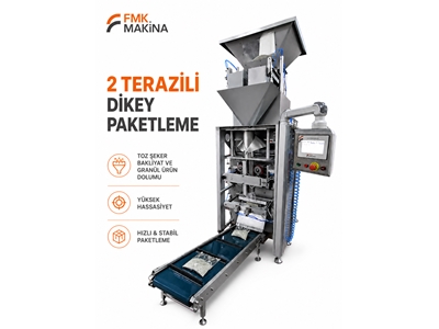 16 Adet / Dakika 2 Terazili Dikey Paketleme Makinası - 0
