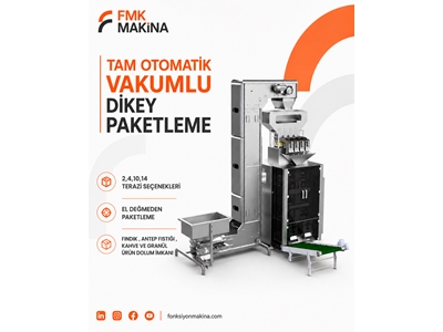 Yüksek Kapasiteli Tam Otomatik Vakumlu Dikey Paketleme Makinası - 1