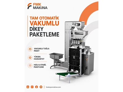High Capacity Fully Automatic Vacuum Vertical Filling Packaging Machine