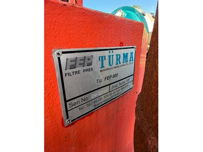 80X80 Mm 20 Plakalı Filtre Pres - 4