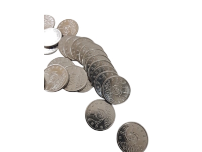 Paslanmaz Resimli Mr Token Oyun Makinası Jetonu - 1