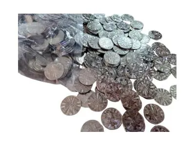 Resimli Metal Oyun Makinesi Jetonu