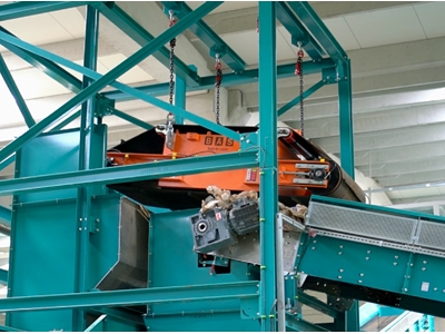 Elektromanyetik Metal Separatör - 1