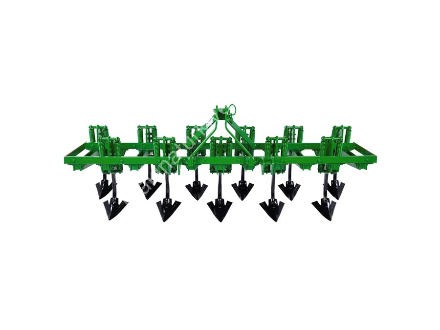 Двухрядный культиватор с 15 ступенчатыми ножками