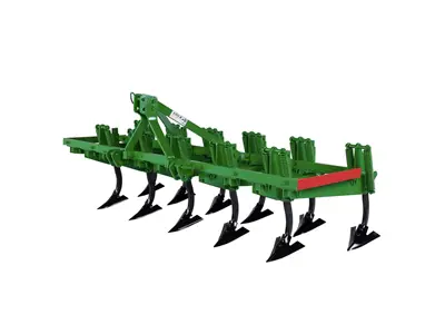 2 Sıra 17 Ayaklı Kademeli Kültivatör