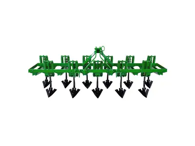 2 Sıra 19 Ayaklı Kademeli Kültivatör