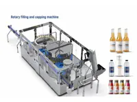 Rotary Dolum ve Kapaklama Makinesi