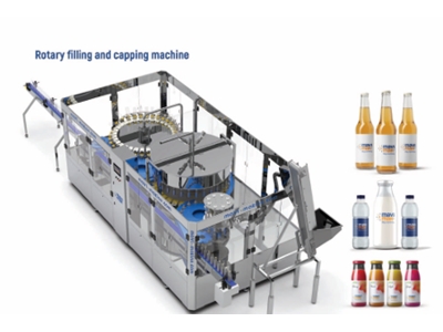 Rotary Dolum ve Kapaklama Makinesi - 0