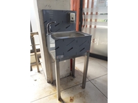 Paslanmaz Ayaklı Lavabo Manuel