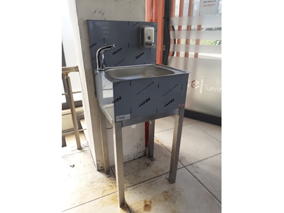 Paslanmaz Ayaklı Lavabo Manuel - 0