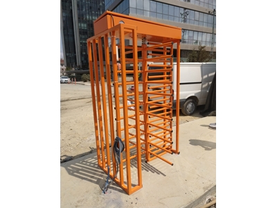 220Cm Yarım Kafes Tipi Boyalı Tam Boy Turnike - 3