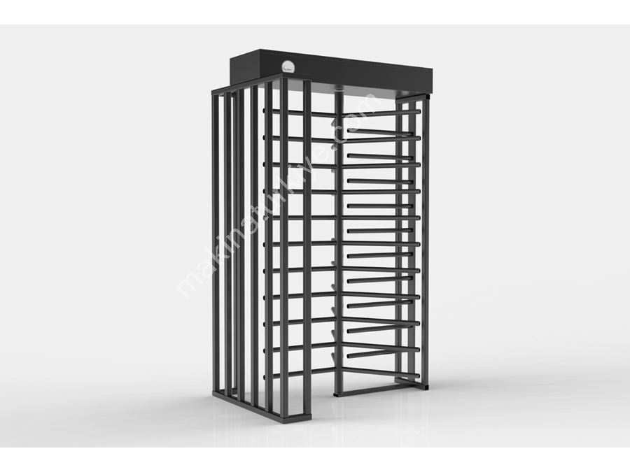 220Cm Yarım Kafes Tipi Boyalı Tam Boy Turnike