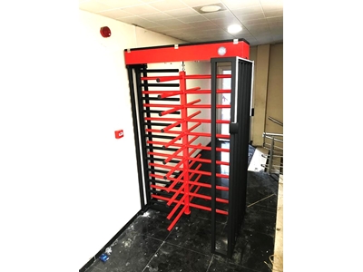 220Cm Yarım Kafes Tipi Boyalı Tam Boy Turnike - 4