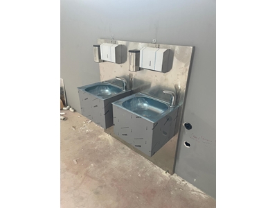 Paslanmaz Panolu Lavabo Sensörlü - 2