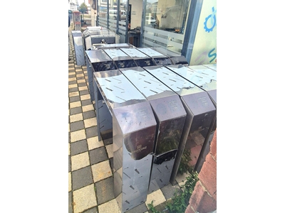 Çift Ayak Elit Model Paslanmaz Tripod Bel Turnikesi - 4