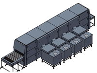 8 Sıralı Tam Otomatik Cam Şişe Yıkama Makinesi
