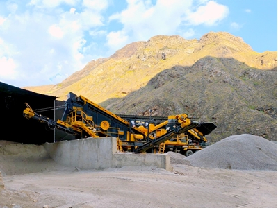 300-600 Ton / h Mobile Primary Impact Crusher - 1