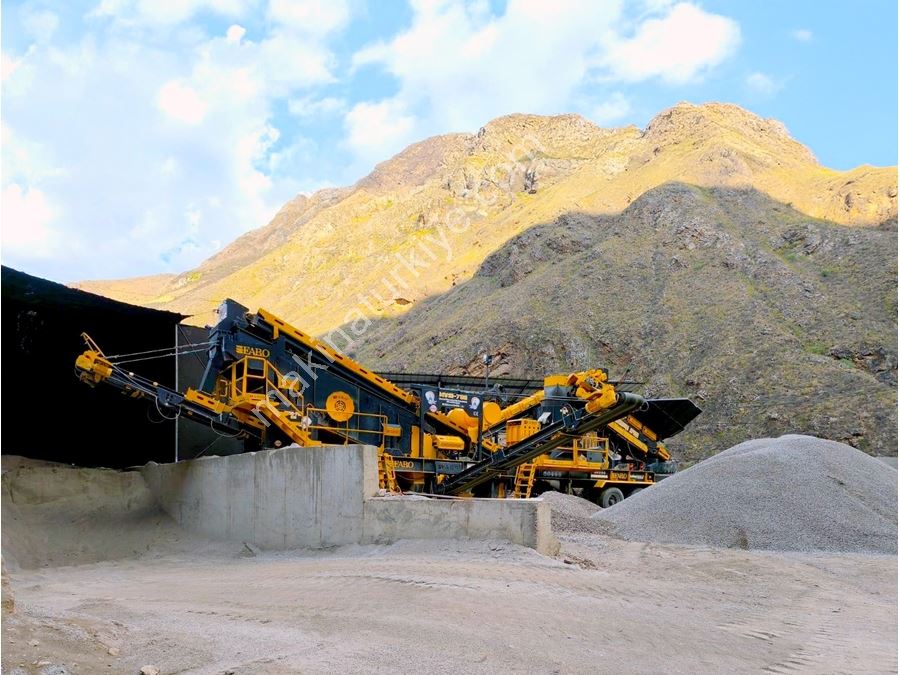 300-600 Ton / h Mobile Primary Impact Crusher