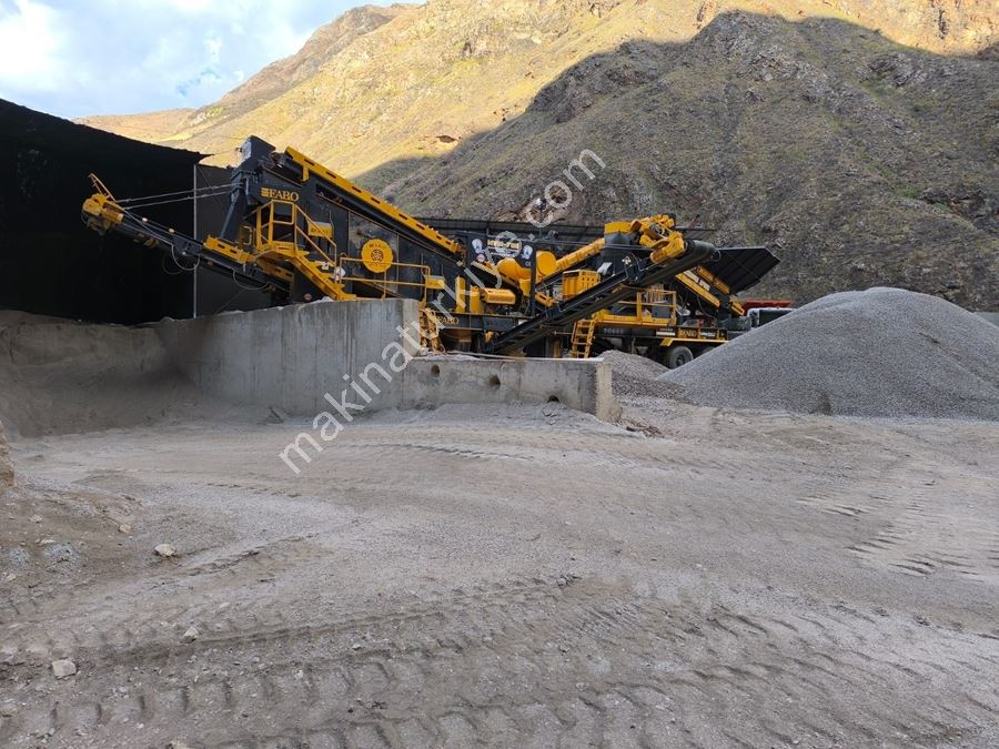 300-600 Ton / h Mobile Primary Impact Crusher