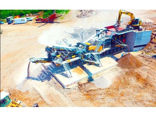 300-600 Ton / h Mobile Primary Impact Crusher