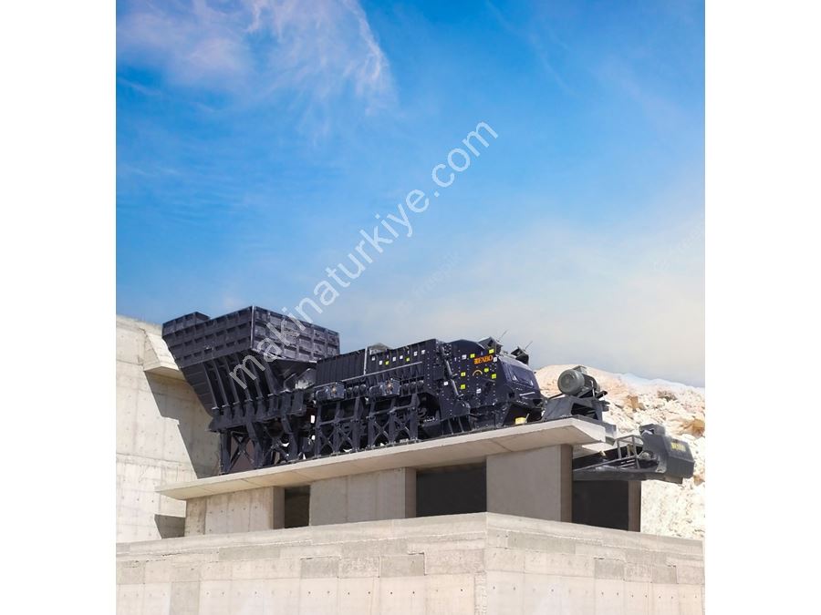 300-600 Ton / h Mobile Primary Impact Crusher