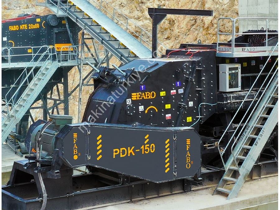300-600 Ton / h Mobile Primary Impact Crusher