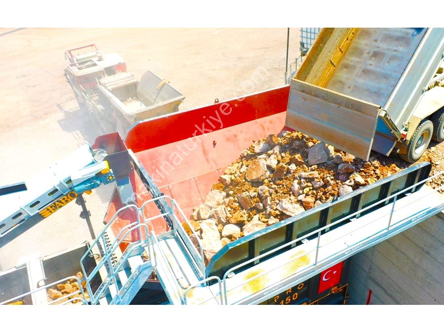 300-600 Ton / h Mobile Primary Impact Crusher