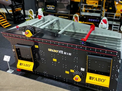 Hte-2260 Double Shaft Vibrating Horizontal Screen - 3