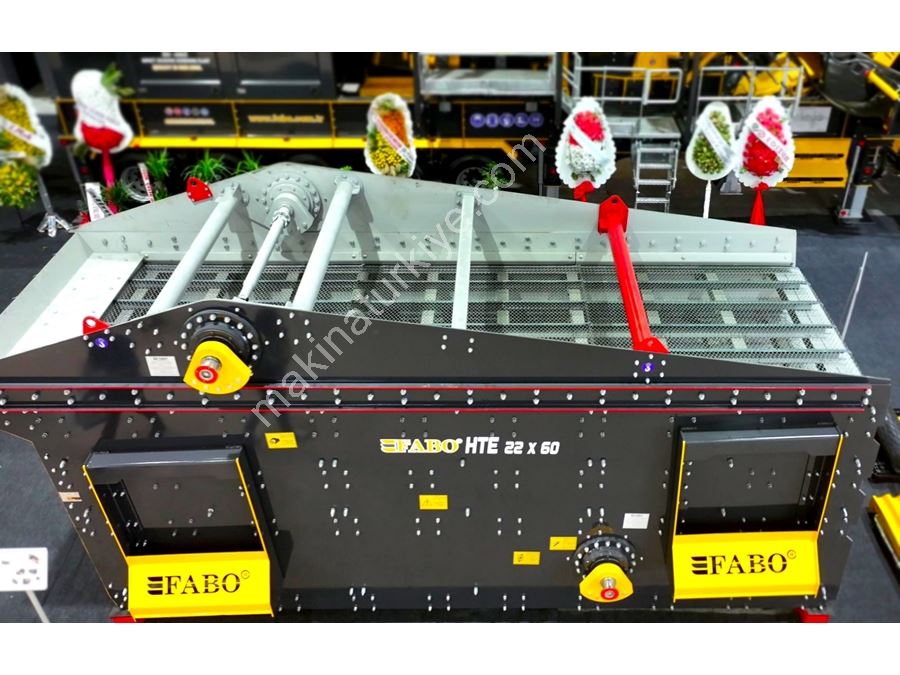 Hte-2260 Double Shaft Vibrating Horizontal Screen