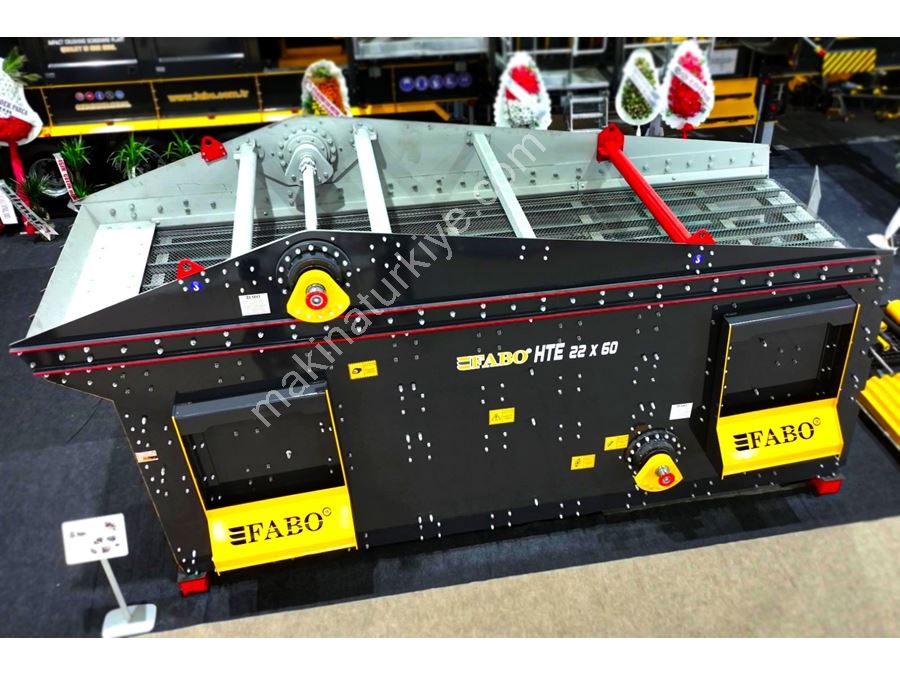 Hte-2260 Double Shaft Vibrating Horizontal Screen