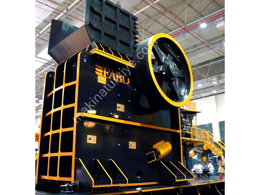 320-600 Ton / Saat Çeneli Kırıcı