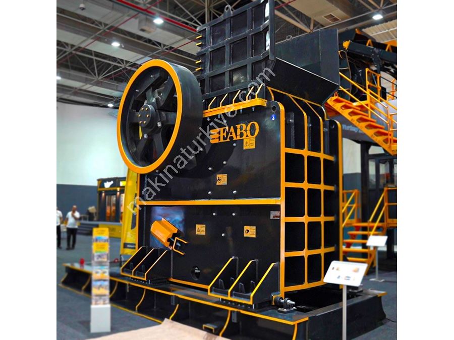 320-600 Ton / Saat Çeneli Kırıcı