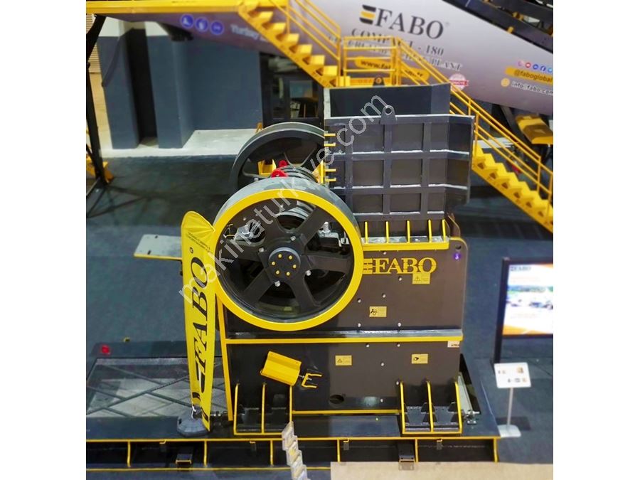 320-600 Ton / Saat Çeneli Kırıcı