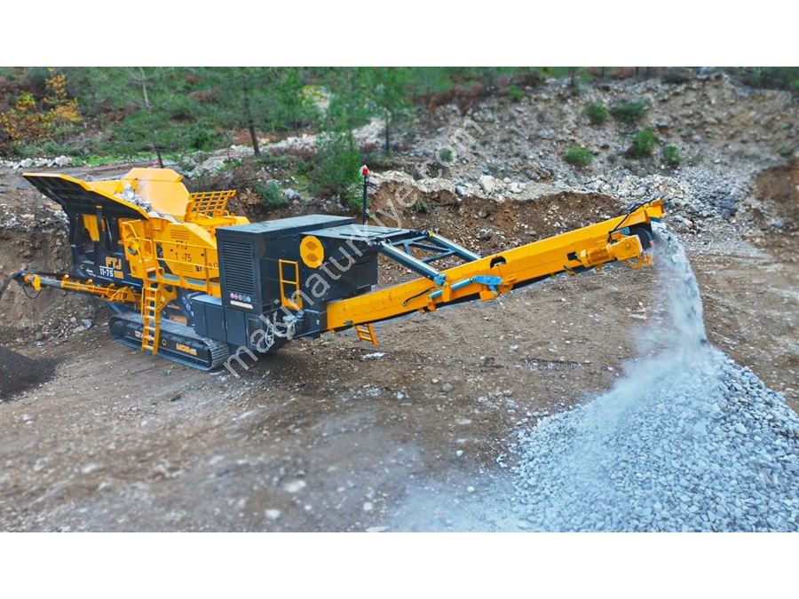 150-300 Ton / Saat Paletli Çeneli Kırıcı