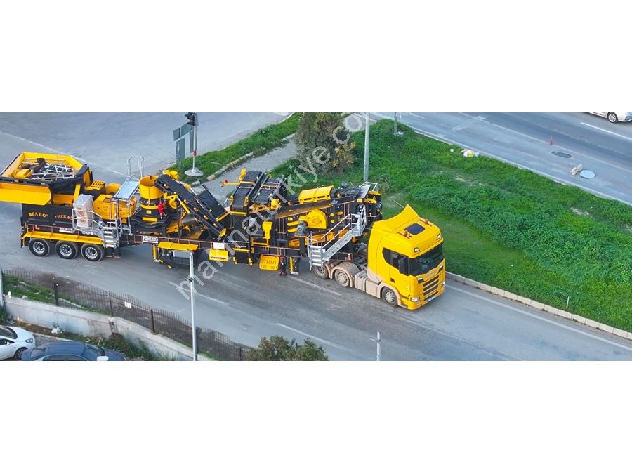 60-80 Ton Çeneli Mobil Konkasör