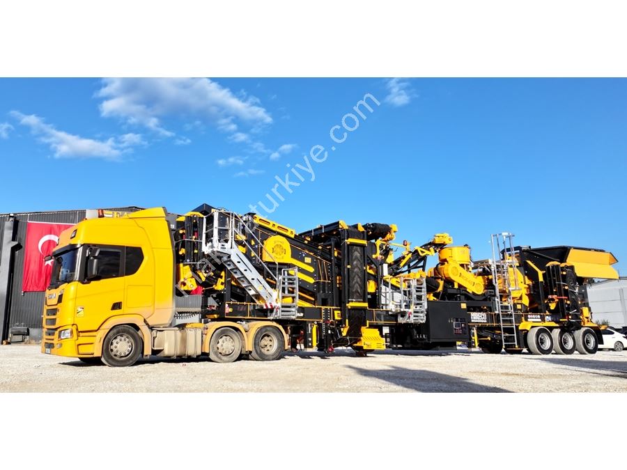 60-80 Ton Çeneli Mobil Konkasör