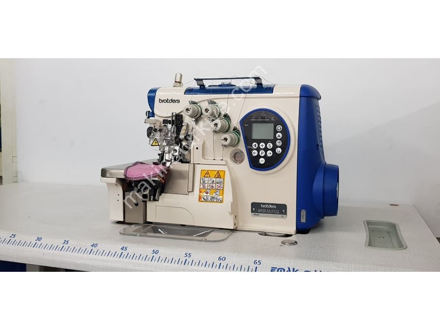 Tam Otomatik Havalı 5 İplik Overlok Makinası