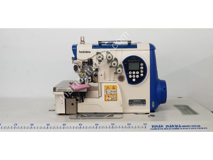 Tam Otomatik Havalı 5 İplik Overlok Makinası