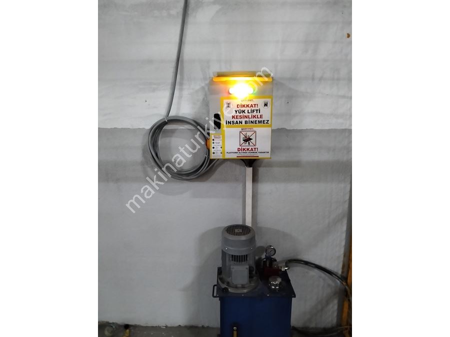 Çift Pistonlu Kompakt Yük Lifti