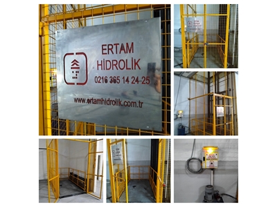 Çift Pistonlu Kompakt Yük Lifti - 0